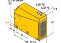 ảm biến quang Turck Q85VR3D-T9-B