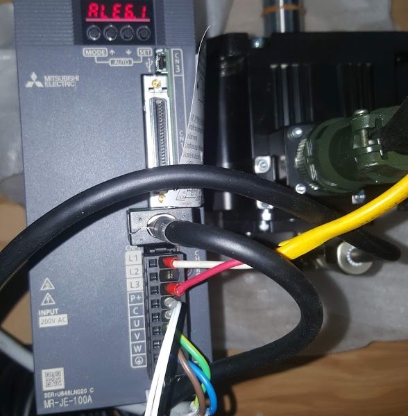 HG-SN103J-S100 + MR-JE-100A HG-SN103J-S100 + MR-JE-100A