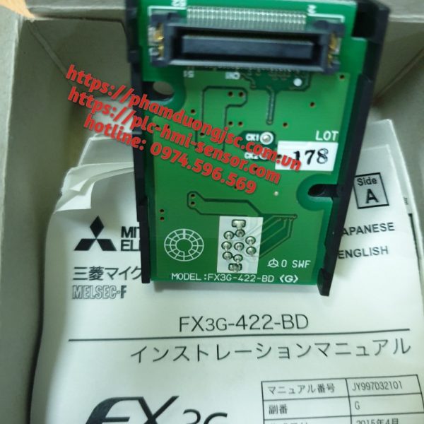 MITSUBISHI RS422 FX3G-CNV-ADP