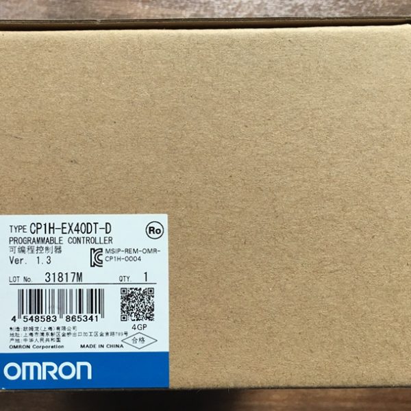 PLC OMRON CP1H-EX40DT-D