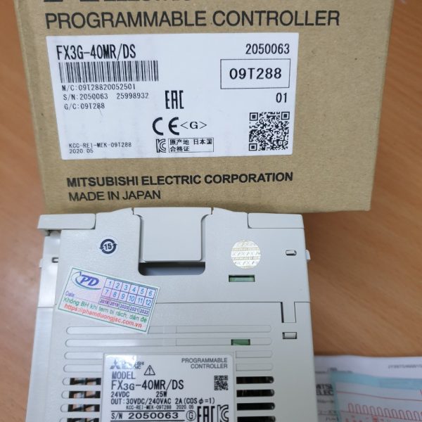 PLC MITSUBISHI FX3G-40MR/DS