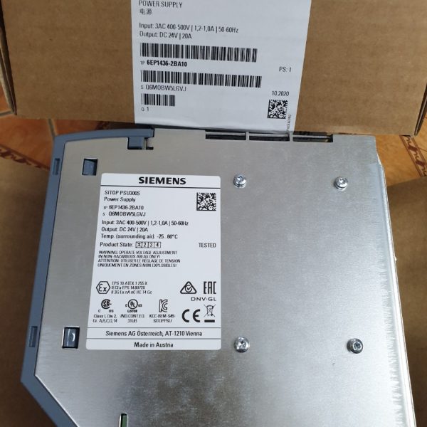6EP1436-2BA10 BỘ NGUỒN SITOP PSU300S 20A