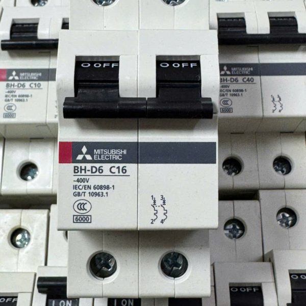 CẦU DAO ĐIỆN BH-D6 2P 16A TYPE C N CẦU DAO ĐIỆN BH-D6 2P 16A TYPE C N