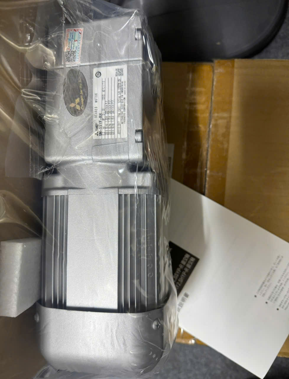 ĐỘNG CƠ HỘP SỐ GM-SSYF-RH 0.2KW 4P 1/7.5 200/200/220V 50/60/60HZ