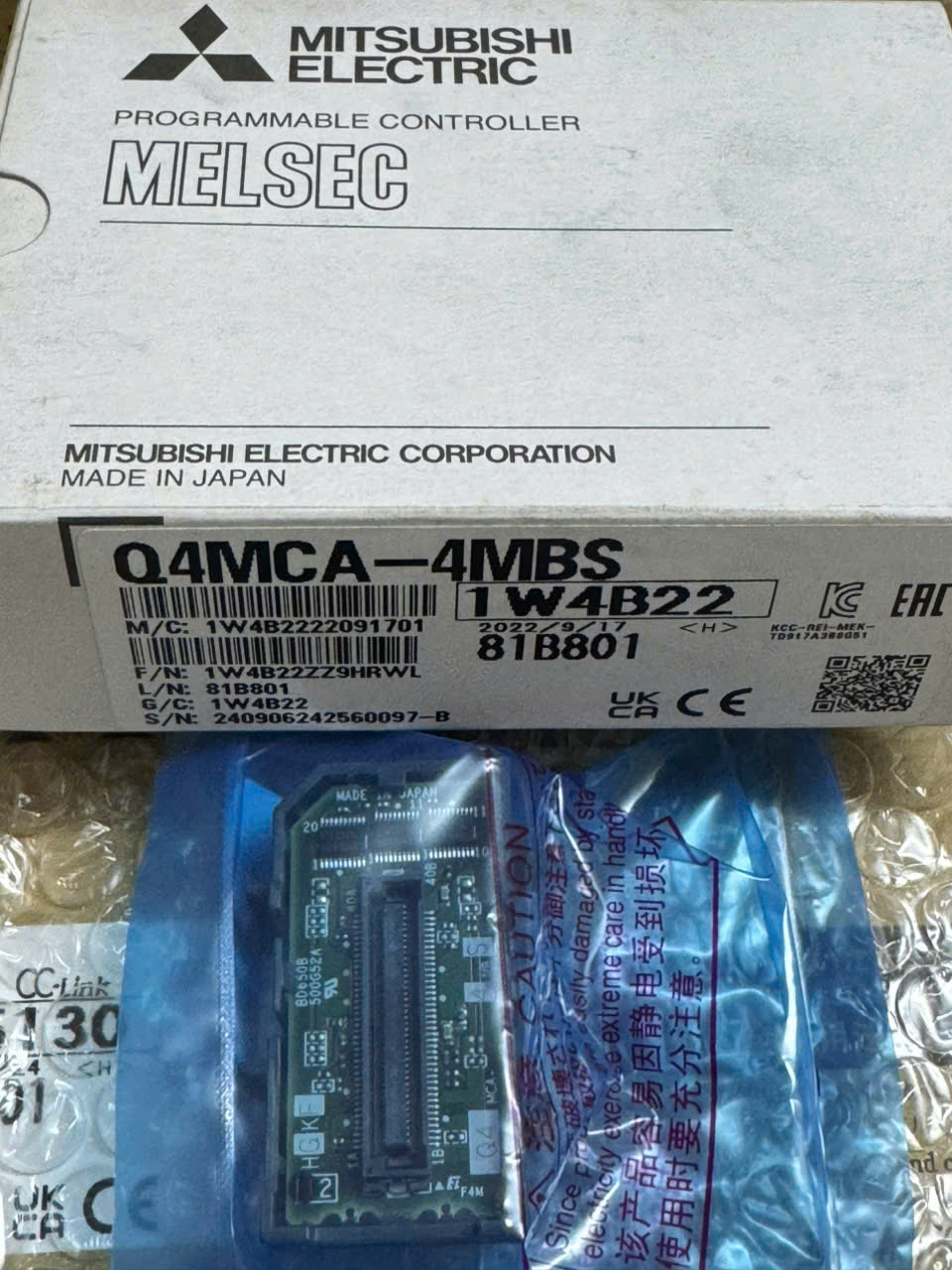 THẺ NHỚ MITSUBISHI Q4MCA-4MBS