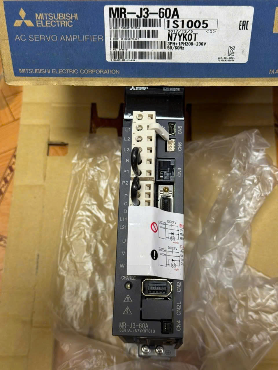 MITSUBISHI MR-J3-60A