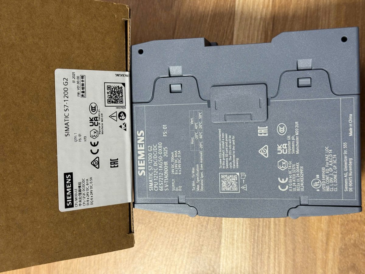 SIEMENS 6ES7212-1AG50-AXB0