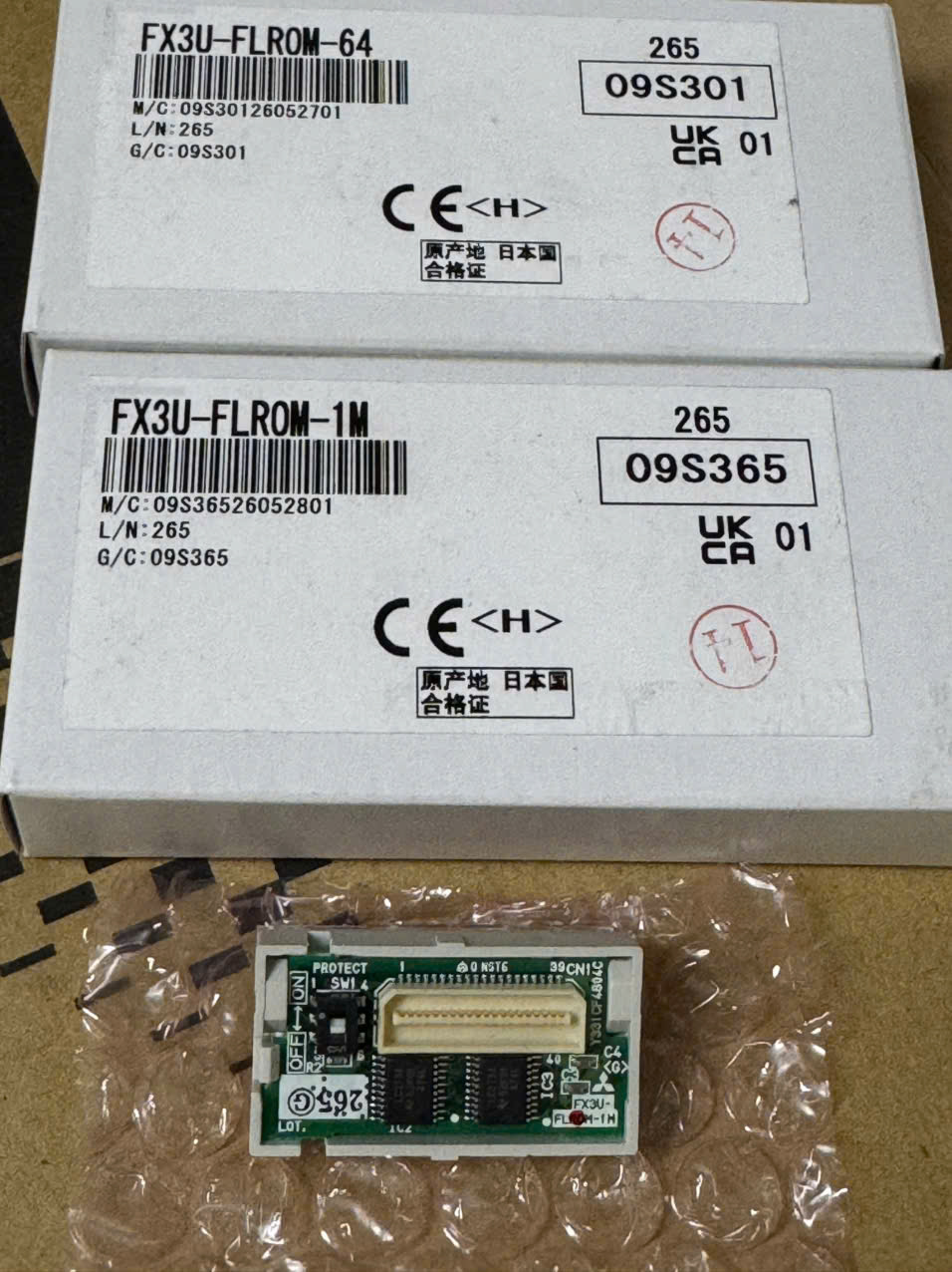 MITSUBISHI FX3U-FLROM-1M