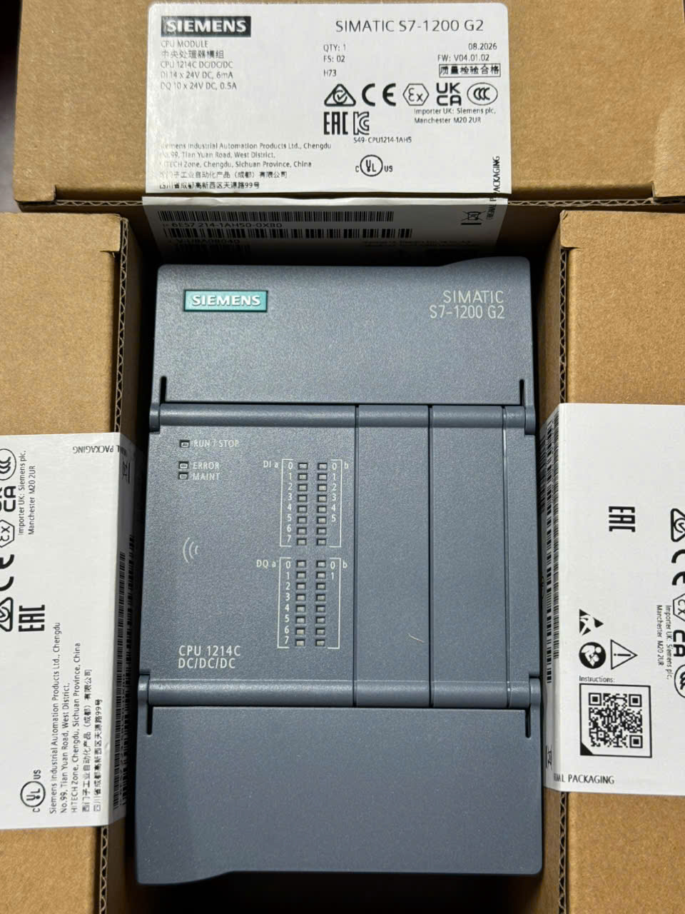 SIEMENS 6ES7214-1AH50-0XB0